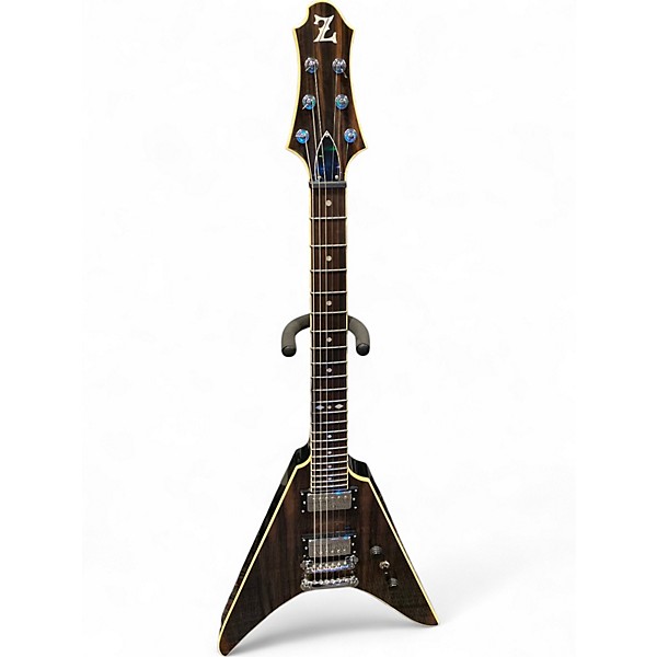 Used Zemaitis ZVWA22 EB Ebony Solid Body Electric Guitar