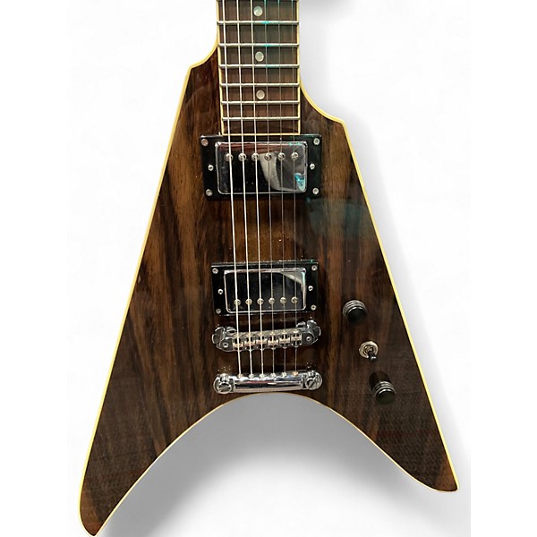 Used Zemaitis ZVWA22 EB Ebony Solid Body Electric Guitar