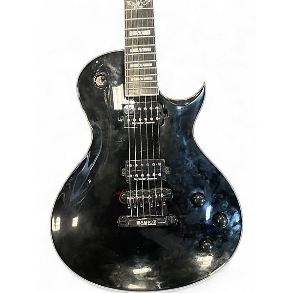 Used Washburn PARALLAXE Black Solid Body Electric Guitar