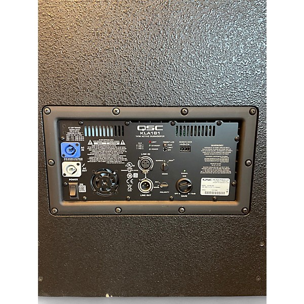 Used QSC KLA181 Powered Speaker