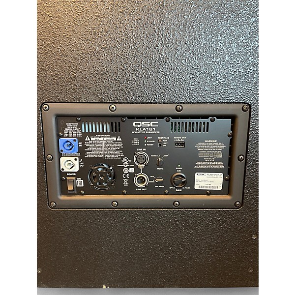 Used QSC KLA181 Powered Speaker