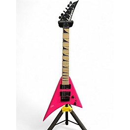 Used Jackson JS1X RR Minion pink Solid Body Electric Guitar