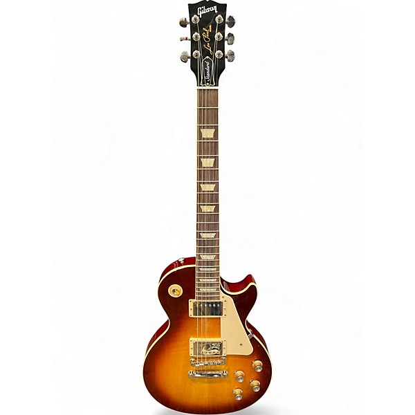 Used 2021 Gibson Les Paul Standard 1960S Neck Bourbon Burst Solid Body Electric Guitar