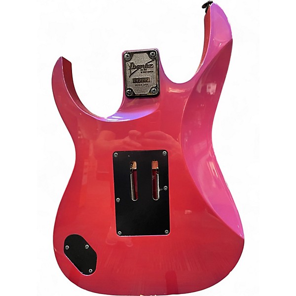 Used Ibanez RG550 Genesis Collection Purple Neon Solid Body Electric Guitar
