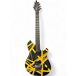 Used EVH Wolfgang Special YELLOW STRIPED Solid Body Electric Guitar