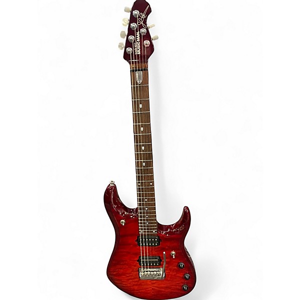 Used 2013 Ernie Ball Music Man Music Man JP John Petrucci Signature BFR solar burst Solid Body Electric Guitar,Specials : American Fashion Style Bags On Sale