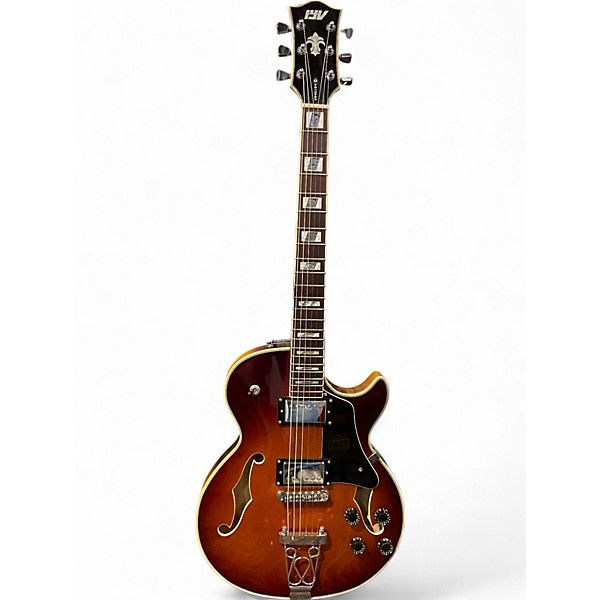 Used 2022 Iyv IYV-300A 2 Color Sunburst Hollow Body Electric Guitar