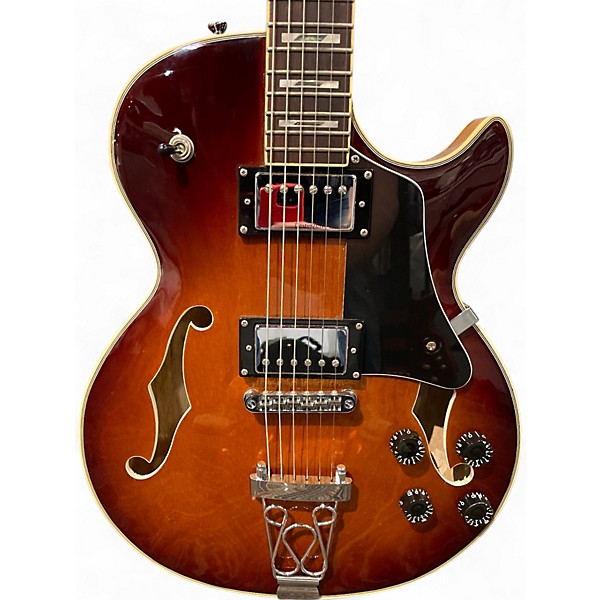 Used 2022 Iyv IYV-300A 2 Color Sunburst Hollow Body Electric Guitar