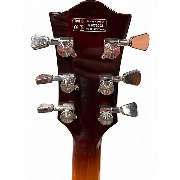 Used 2022 Iyv IYV-300A 2 Color Sunburst Hollow Body Electric Guitar