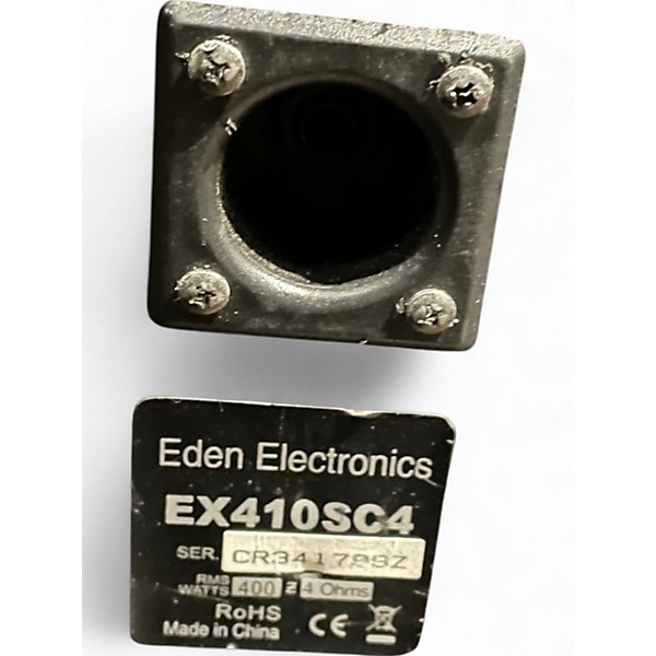 Used Eden EX410SC 4X10 Bass Cabinet