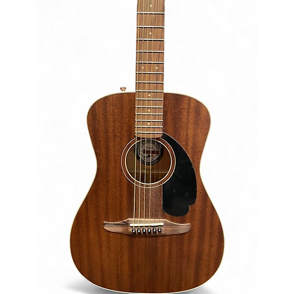Used Fender Malibu Special Mahogany honey burst Acoustic Electric Guitar