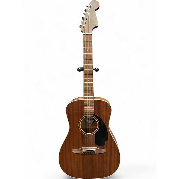 Used Fender Malibu Special Mahogany honey burst Acoustic Electric Guitar