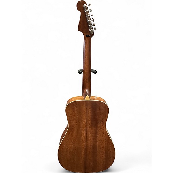 Used Fender Malibu Special Mahogany honey burst Acoustic Electric Guitar
