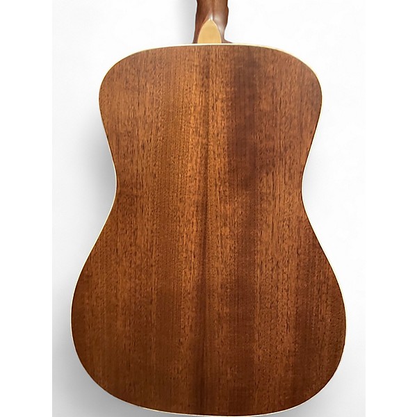 Used Fender Malibu Special Mahogany honey burst Acoustic Electric Guitar