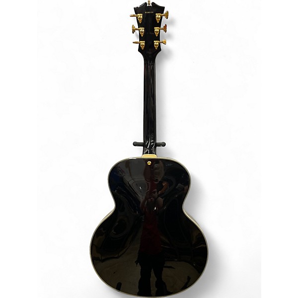 Used D'Angelico EXCEL SERIES STYLE B Black Acoustic Electric Guitar