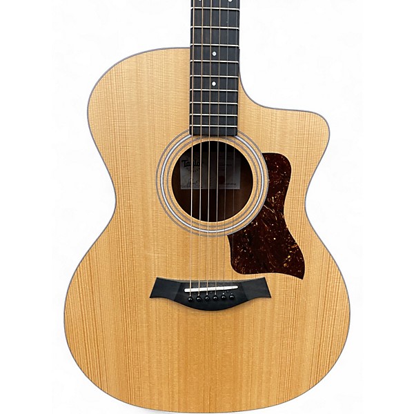 Used Taylor 214cek DLX Natural Acoustic Guitar
