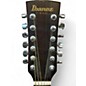 Used 1980s Ibanez V302 Natural 12 String Acoustic Guitar