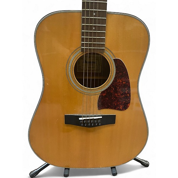 Used 1980s Ibanez V302 Natural 12 String Acoustic Guitar