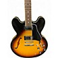 Used Epiphone ES355 2 Color Sunburst Hollow Body Electric Guitar