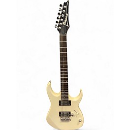 Used Ibanez EX120 White Solid Body Electric Guitar