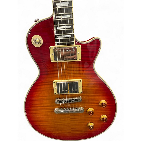 Used Agile AL-3200MCC Cherry Sunburst Solid Body Electric Guitar