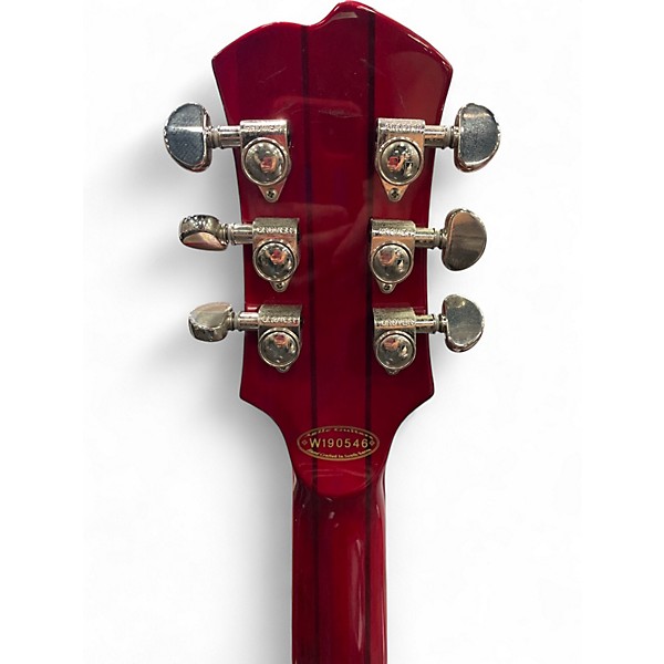 Used Agile AL-3200MCC Cherry Sunburst Solid Body Electric Guitar