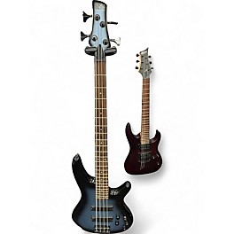 Used Ibanez SR250 Blue Electric Bass Guitar