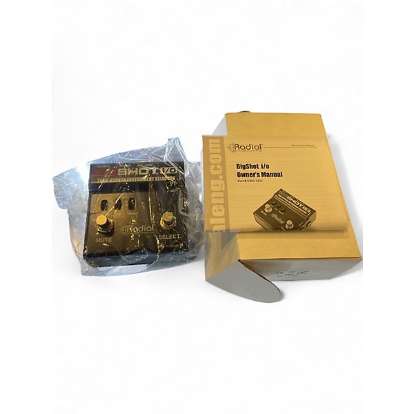 Used Radial Engineering Bigshot I/O True Bypass Selector Pedal