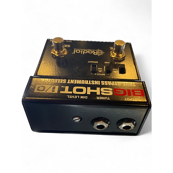 Used Radial Engineering Bigshot I/O True Bypass Selector Pedal