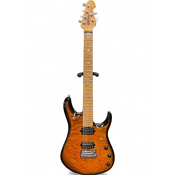 Used Ernie Ball Music Man John Petrucci Signature Amber Solid Body Electric Guitar