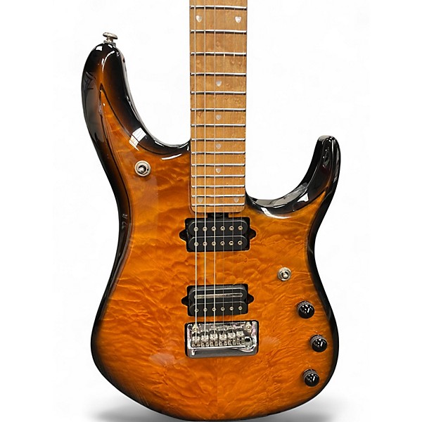 Used Ernie Ball Music Man John Petrucci Signature Amber Solid Body Electric Guitar
