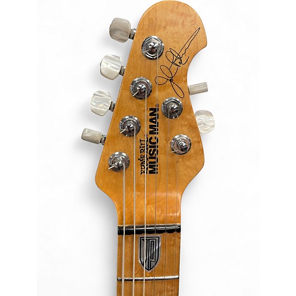 Used Ernie Ball Music Man John Petrucci Signature Amber Solid Body Electric Guitar