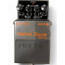 Used 2024 BOSS MT2 Metal Zone Distortion Effect Pedal