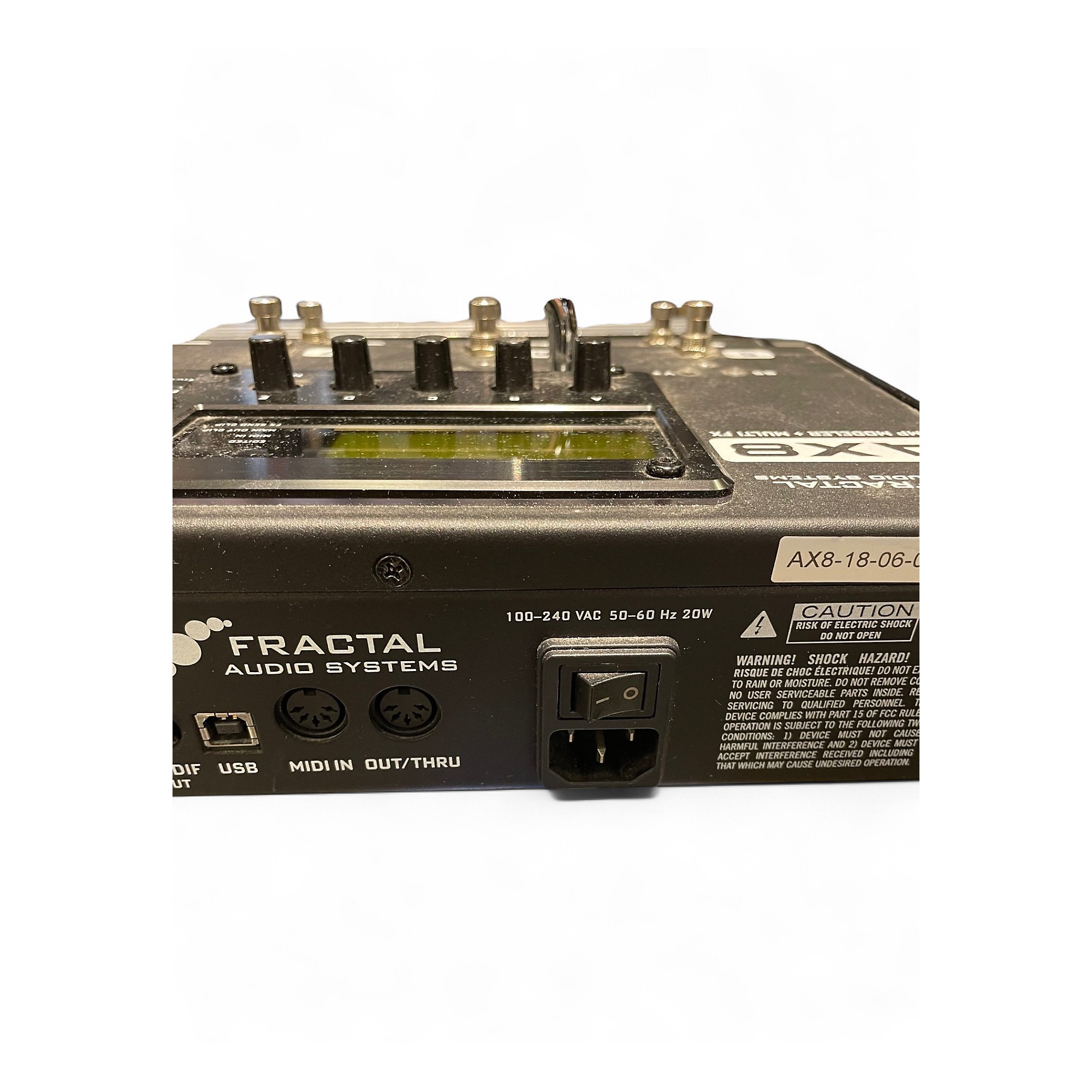 Used Fractal Audio AX8 Effect Processor | Guitar Center