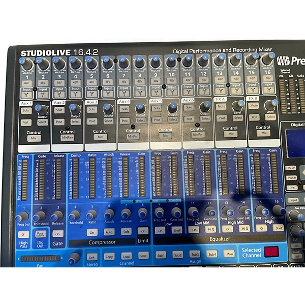 Used PreSonus Studio Live 16.4.2 Digital Mixer