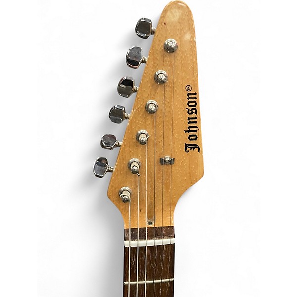 Used Johnson NA GUITAR Natural Solid Body Electric Guitar