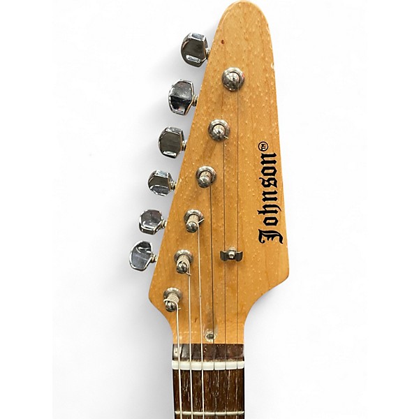 Used Johnson NA GUITAR Natural Solid Body Electric Guitar