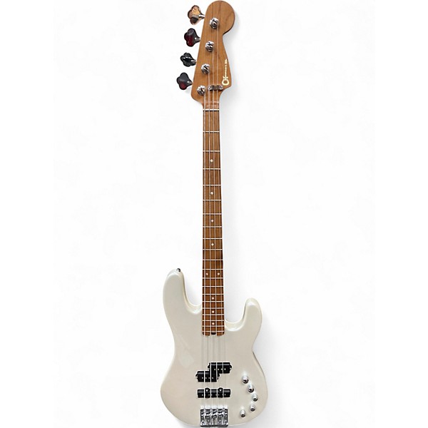 Used Charvel SAN DIMAS PRO MOD PJ IV PLATINUM PEARL Electric Bass Guitar