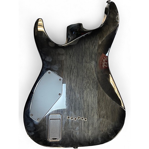 Used Schecter Guitar Research HELLRAISER HYBRID Black Solid Body Electric Guitar