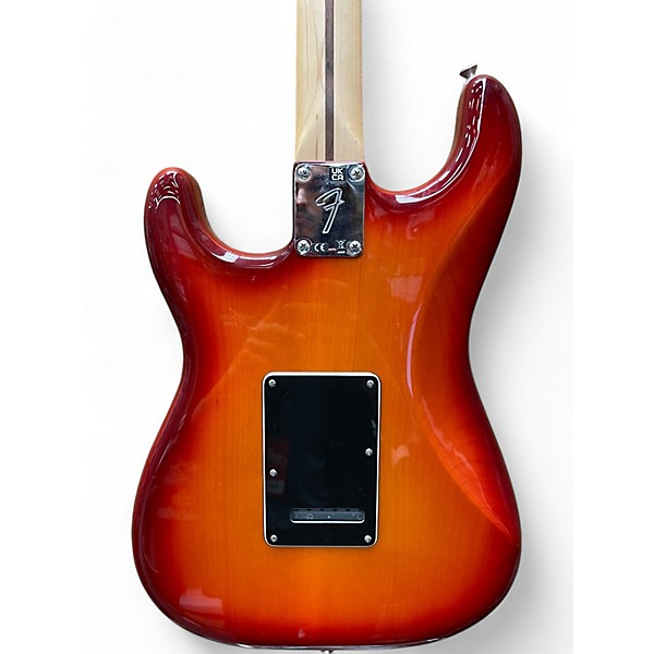 Used Fender Player Plus Stratocaster HSS Sunburst Solid Body Electric Guitar