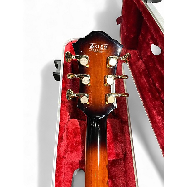 Used 2023 Ibanez AF2000 2 Color Sunburst Hollow Body Electric Guitar
