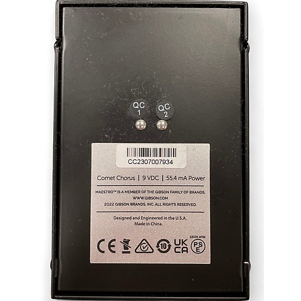 Used Maestro COMET CHORUS Effect Pedal