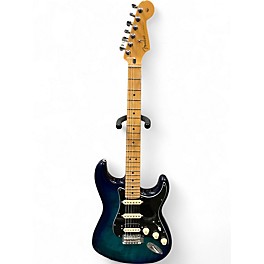Used 2022 Fender Player Stratocaster HSS Plus Top Blue Burst Solid Body Electric Guitar