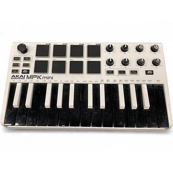 Used Akai Professional MPK Mini MKII MIDI Controller,New Products : American Fashion Style Bags On Sale