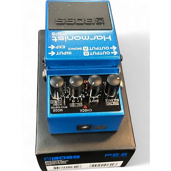 Used BOSS PS6 Harmonist Effect Pedal