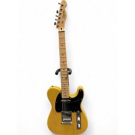 Used 2020 Squier Affinity Telecaster Butterscotch Blonde Solid Body Electric Guitar
