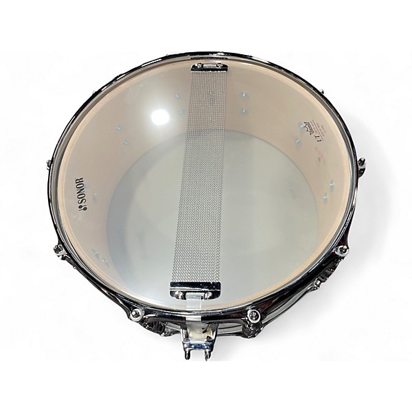Used 2025 SONOR 14in AQ2 STUDIO WHITE MARINE PEARL Drum