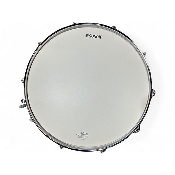 Used 2025 SONOR 14in AQ2 STUDIO WHITE MARINE PEARL Drum