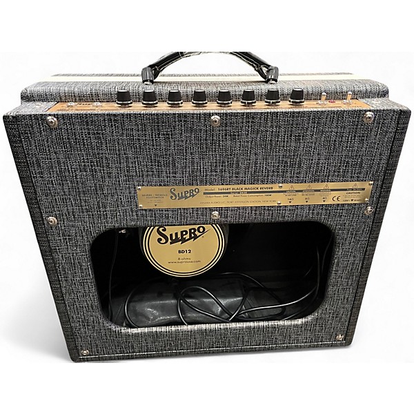 Used Supro 1696RT BLACK MAGIC REVERB Tube Guitar Combo Amp