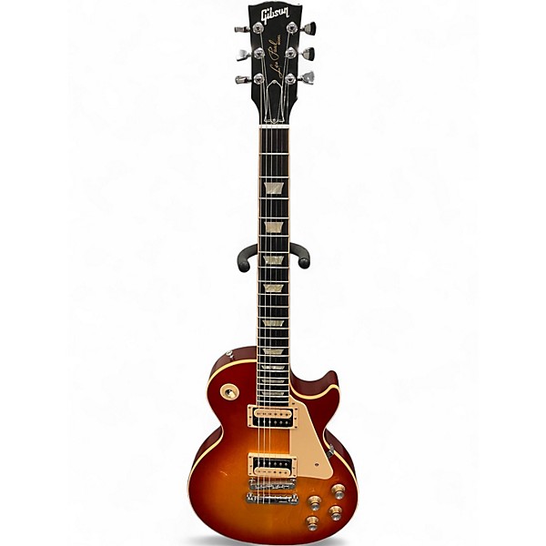 Used 2009 Gibson Les Paul Traditional Pro Heritage Cherry Sunburst Solid Body Electric Guitar